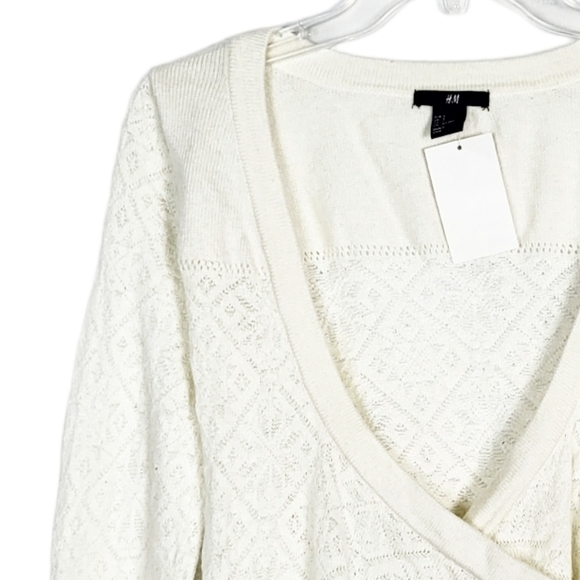 H&M lightweight wrap sweater balletcore - Picture 2 of 5